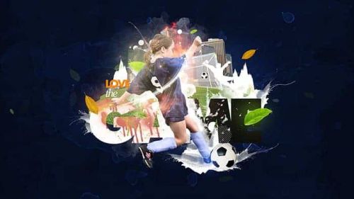 آموزش طراحی پس زمینه ورزشی در فتوشاپ